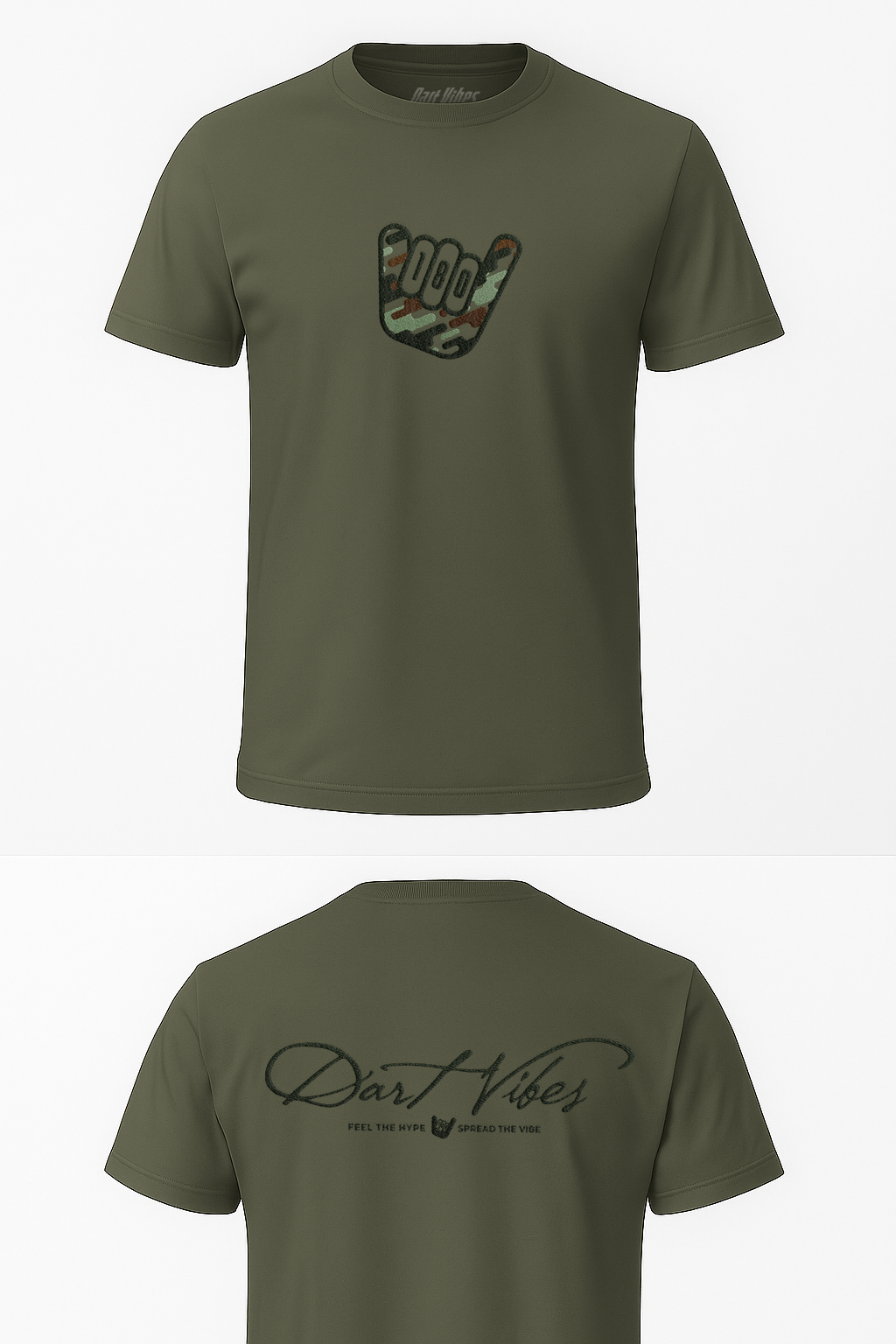 Dart Vibes "CAMOUFLAGE" [Olive]