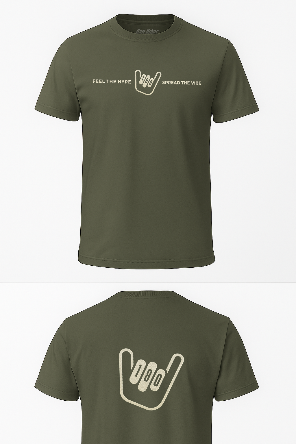 Dart Vibes "FEEL THE HYPE" [Olive]